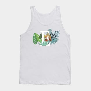 Plant Letter E Tank Top